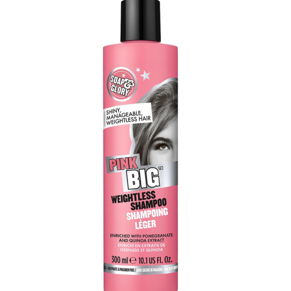 Soap & Glory Pink Big Weightless Shampoo - 300ml